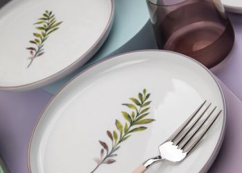 Kütahya Porselen 6 Kişilik 19 Cm Pasta Takımı Comfort